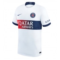 Fotballdrakt Herre Paris Saint-Germain Manuel Ugarte #4 Bortedrakt 2023-24 Kortermet